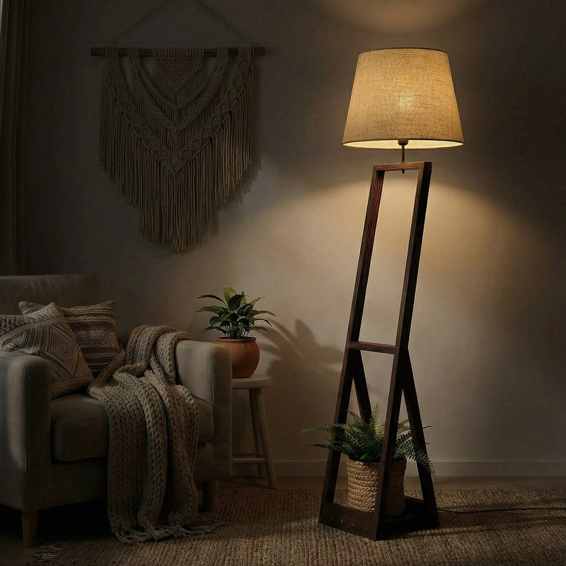 Elegancia Shelf Floor Lamp media 3
