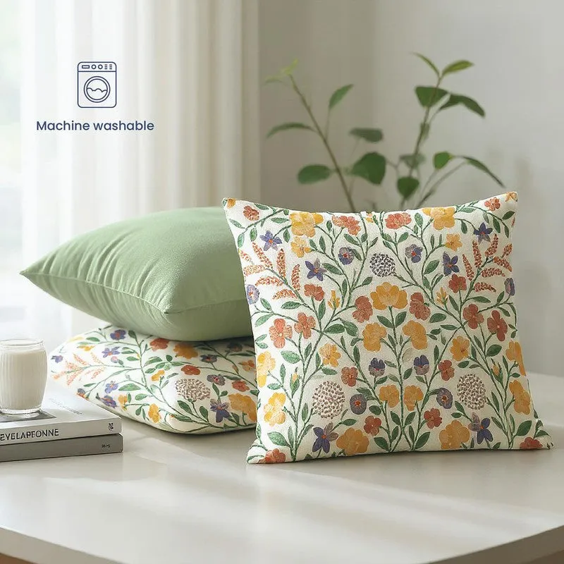 Urban Space Cozea Multicolor Cotton Cushion Cover Set - Set of Three media 4