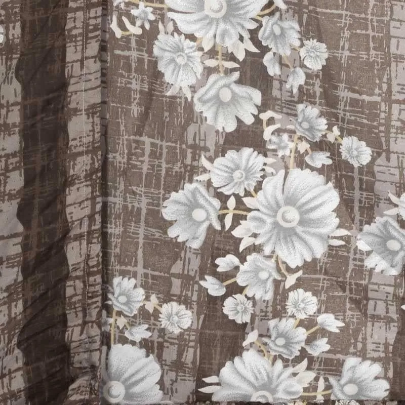 Moonbeam Magnolias Fitted Microfiber Bedsheet - 300 GSM media 3