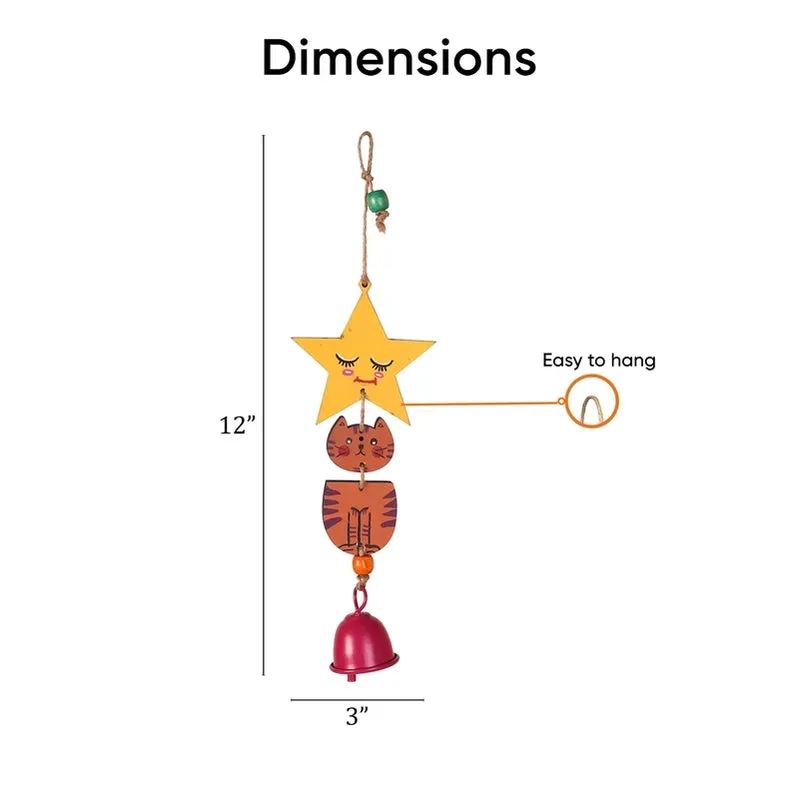 Star Sight - Orange Windchime - 17