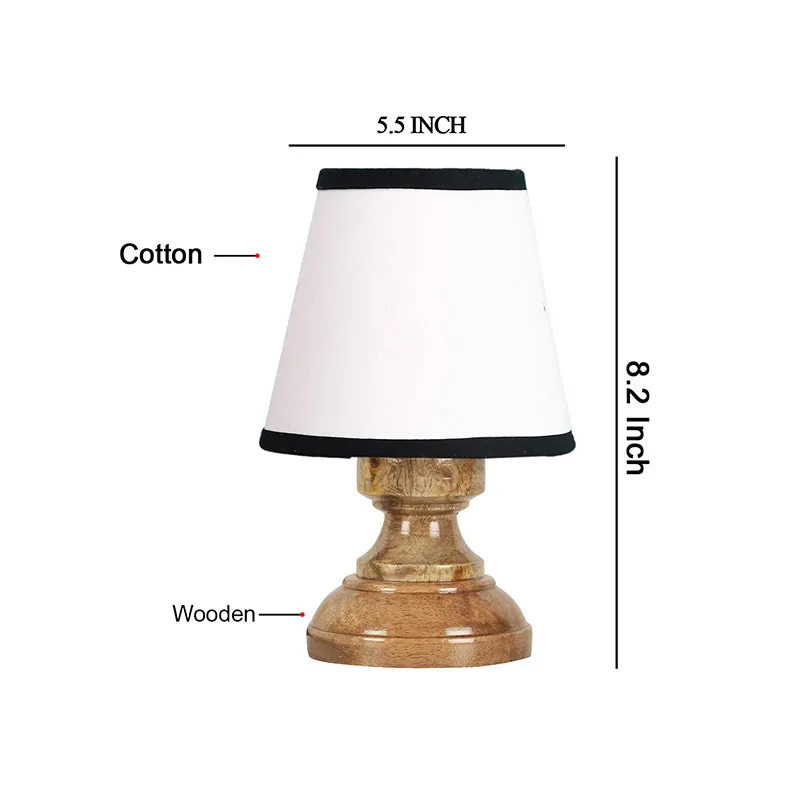 Harolda Fabric Table Lamp - White media 5
