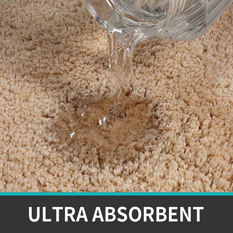 Vegas Luxe Micro Fiber Runner Rug - Gold media 6