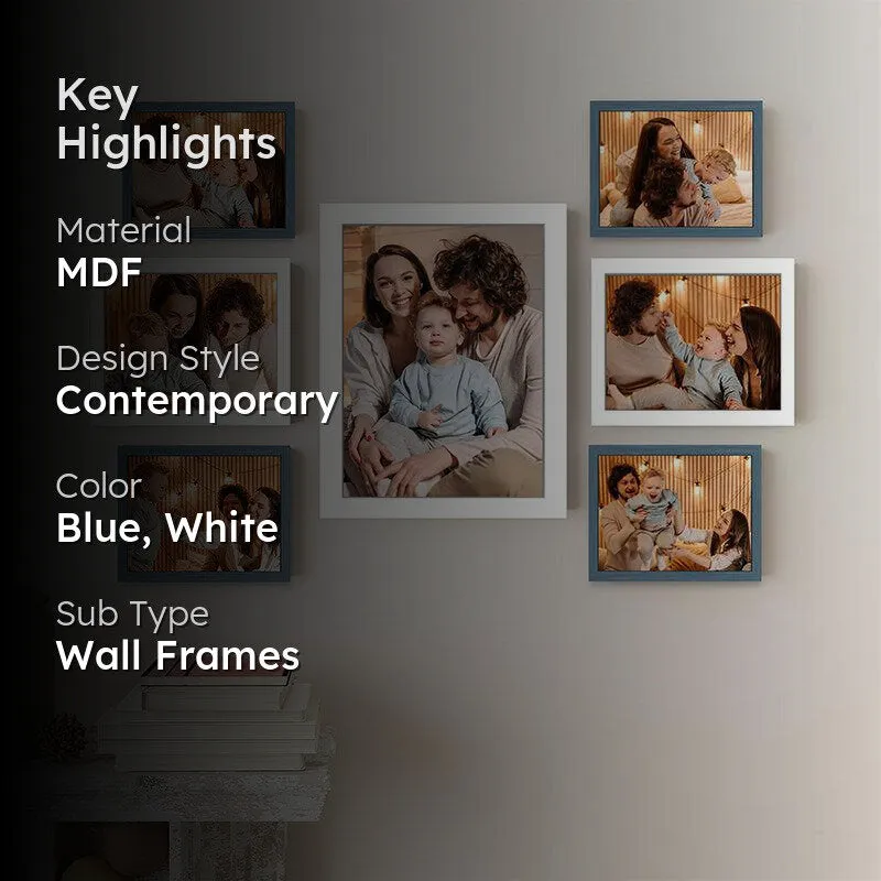 Fleur Photo Frame - Set Of Seven media 2