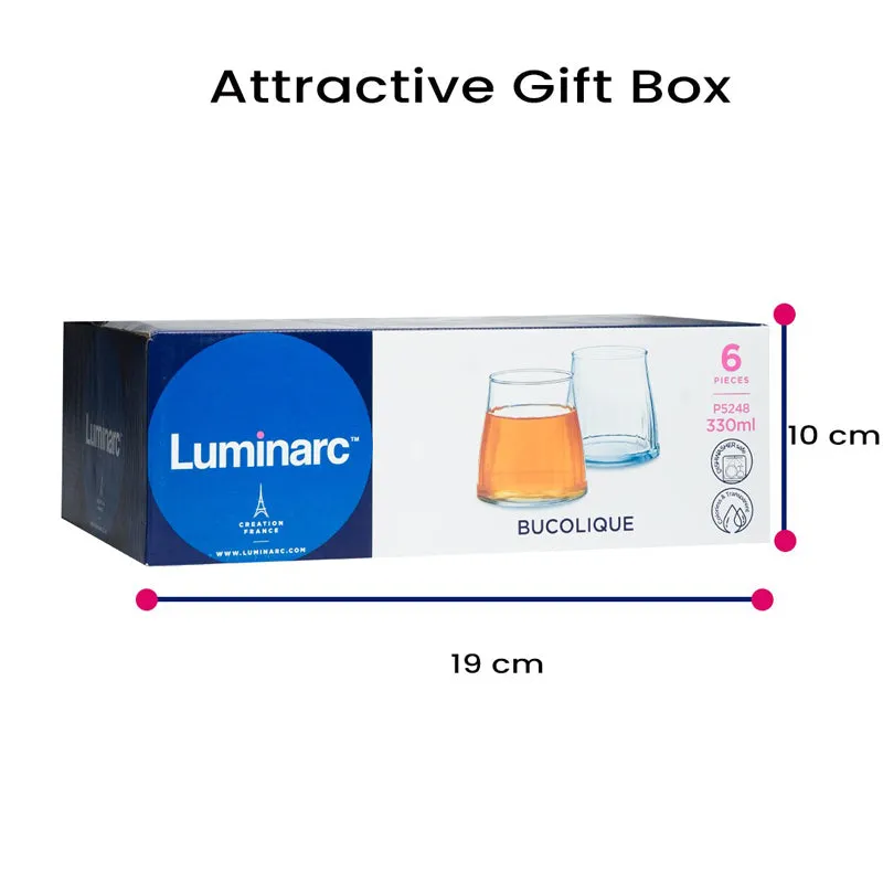 Luminarc Bucolique Whiskey Glass (330 mL) - Set Of Six media 7