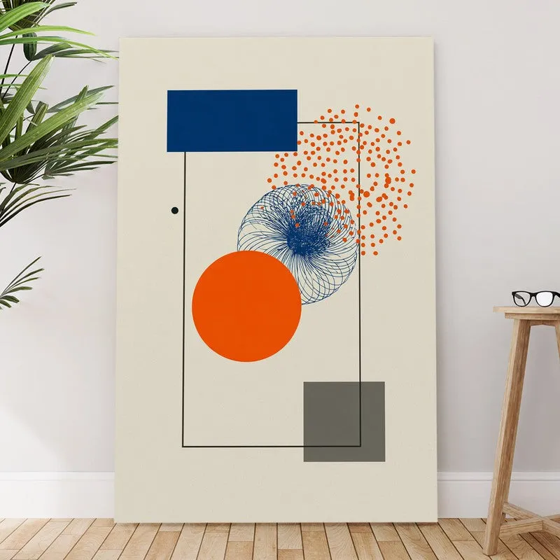 Subtle Form Abstract Canvas Wall Art media 6