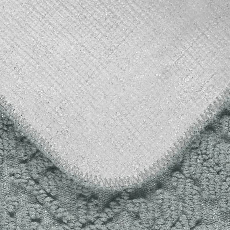 GentleStep Cotton Bath Mats (Grey) - Set of Two media 8