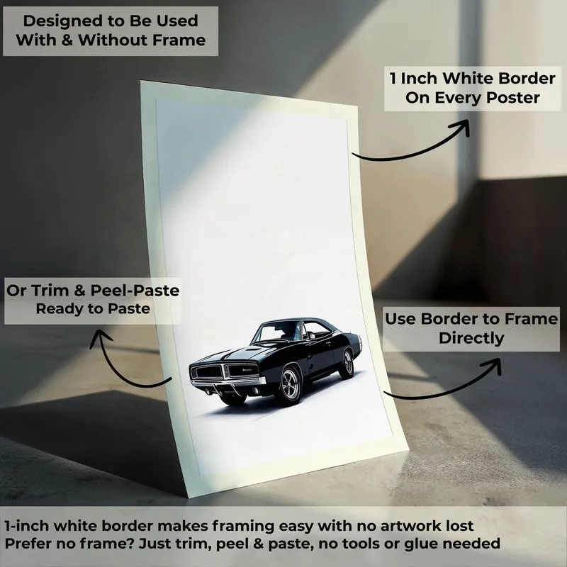 Midnight Cruiser Wall Poster media 9