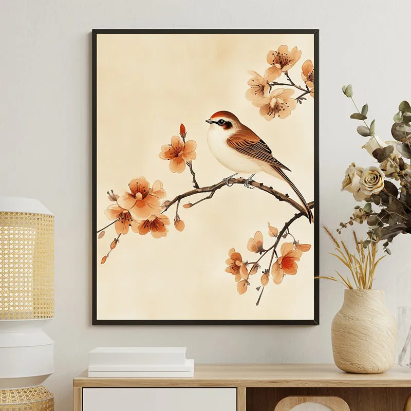 Birds Of Flower Wall Art With Resin Frame media 1