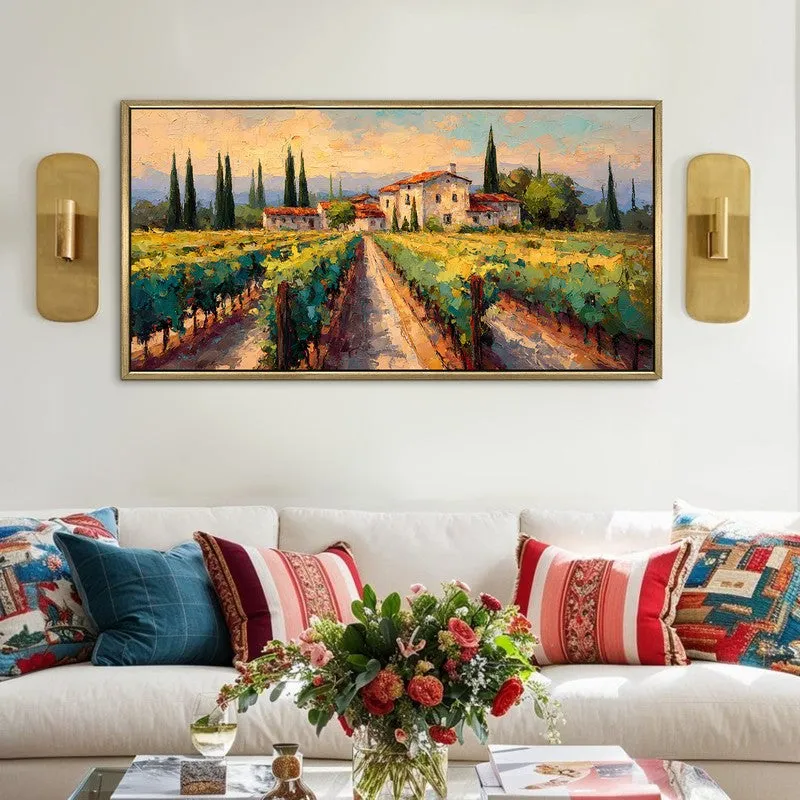 European Meadow Farmhouse Charm Wall Art media 1