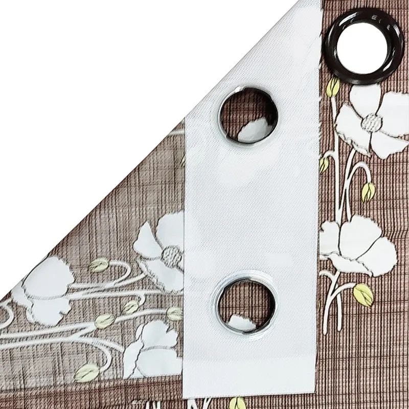 Ursula Floral Artificial Sik Curtain - Set Of Two media 8