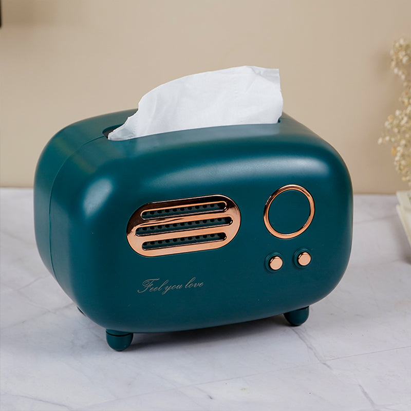Retro Blues Tissue Box media 4