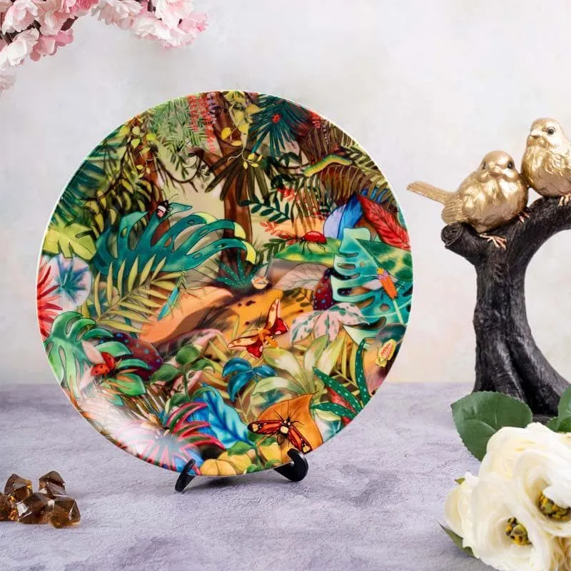Tropical Lush Decorative Plate media 1