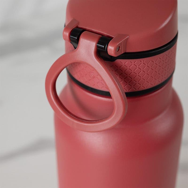 Hydro Chic Hot & Cold Thermos Water Bottle (Red & Pink) - 750 mL media 5