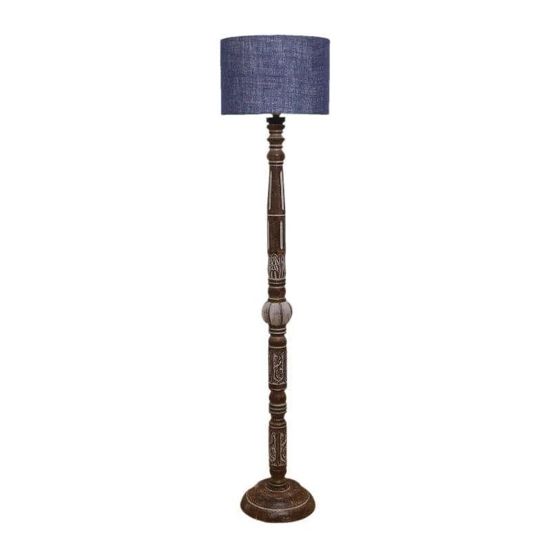 Colton Dona Floor Lamp - Blue media 4