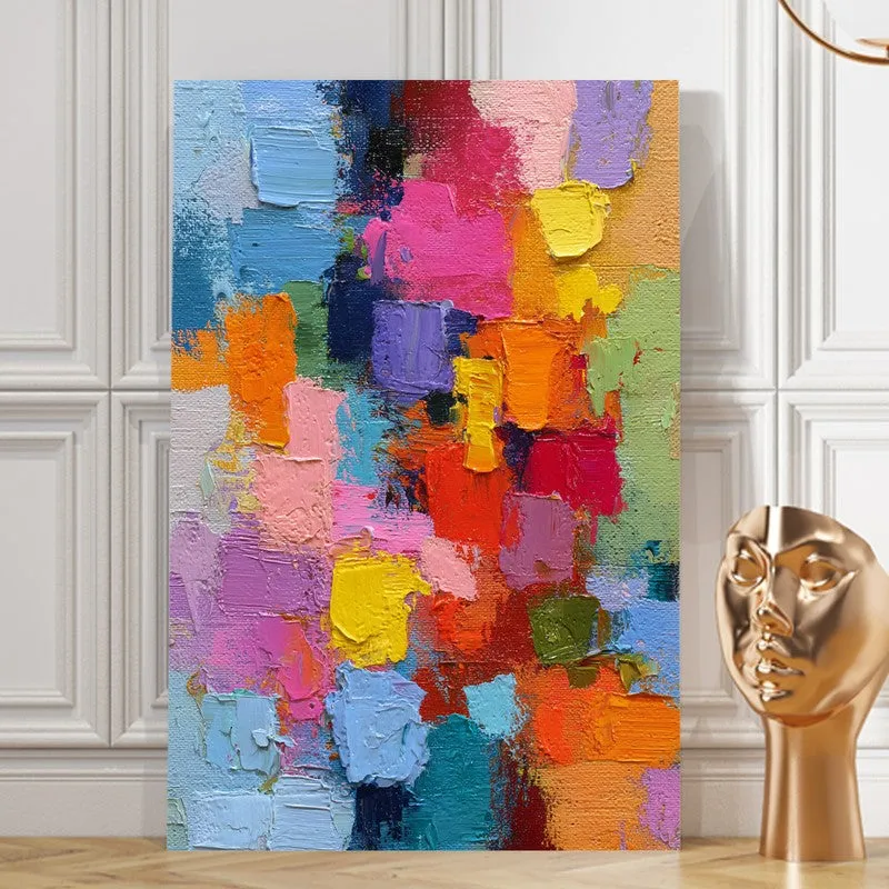 Bold Spectrum Fusion Canvas Wall Art media 8