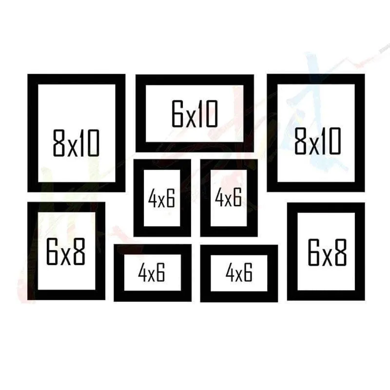 Keep Life Simple and Live Wall Art - Set Of Nine media 7