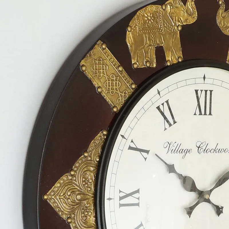 Imperial Dial Analog Wall Clock media 3