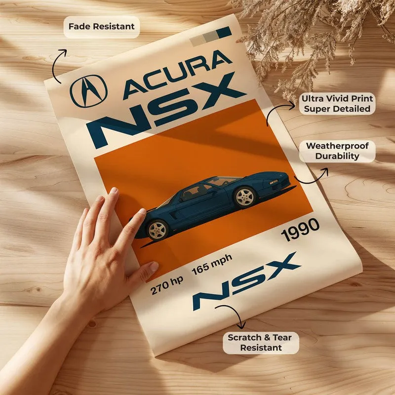 Acura NSX Legacy Wall Poster media 7