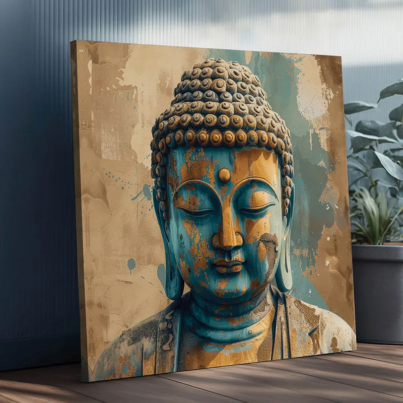 Antique Buddha Canvas Wall Art media 6
