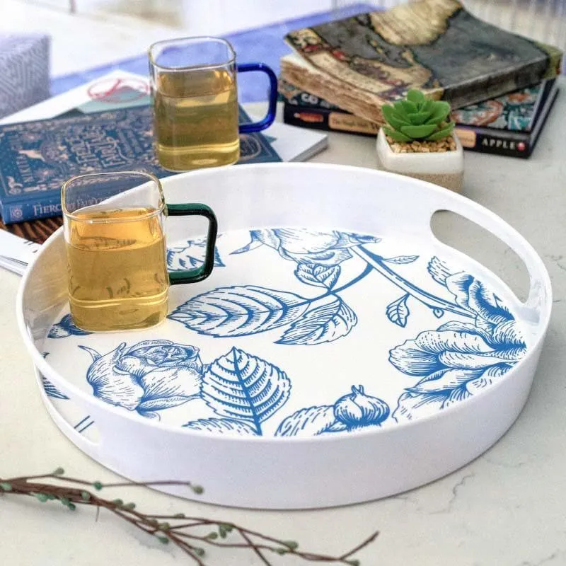 Neele Pattey Round Serving Tray media 1