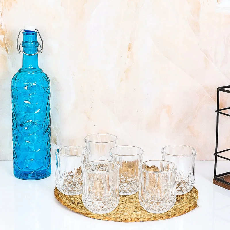 Wynn 1000 mL Water Bottle With 60 mL Glasses - Seven Piece Set media 1
