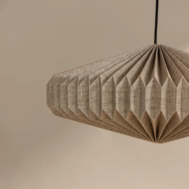 Fig Living Oblong Paper Ceiling Lamp - Grey media 4