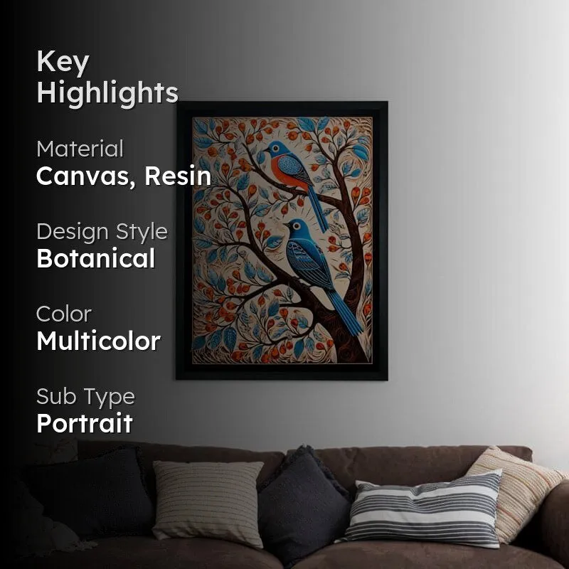 Chirpy Chill Canvas Wall Art media 2