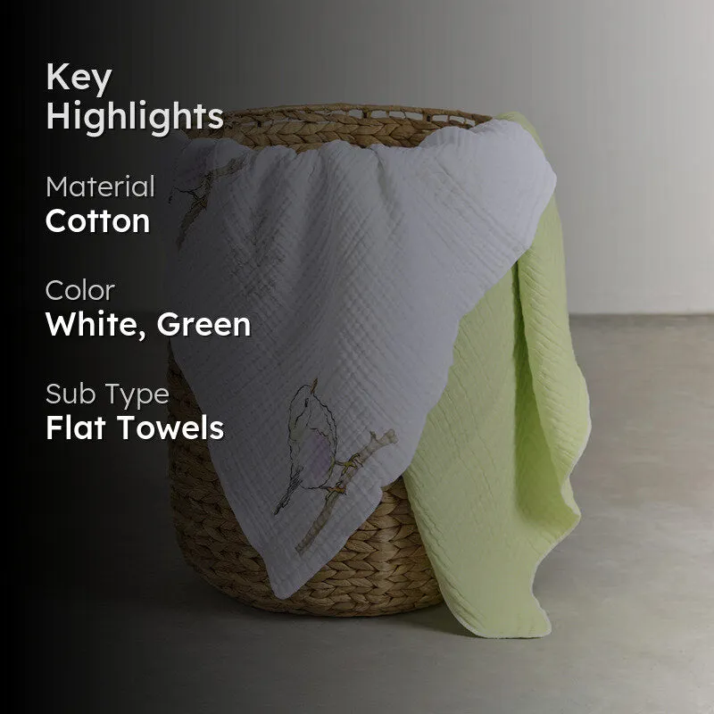 Soft Perch Baby Towel Combo - Set Of Two media 2