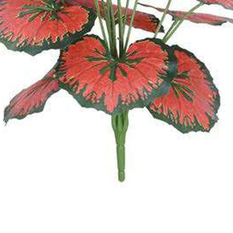 GreenGlow Begonia Artificial Plant Without Pot - 2.3 Feet media 4