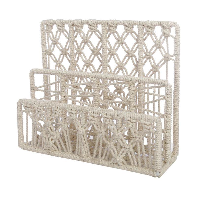 Agela Macrame Magazine Holder media 5