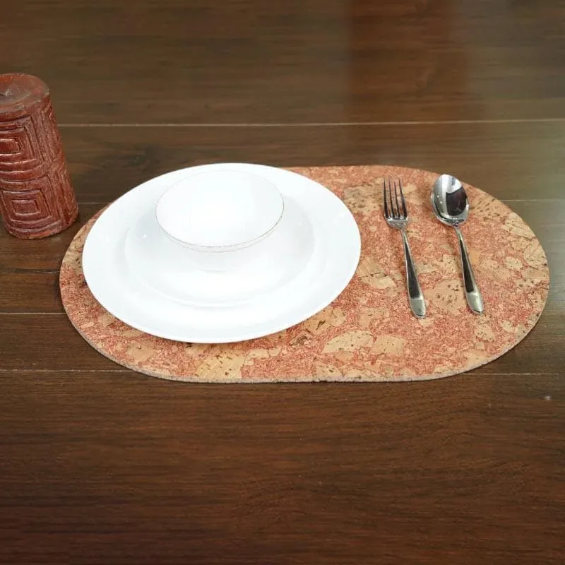 Blush Serenity Oval Tablemat - Set Of Two media 1