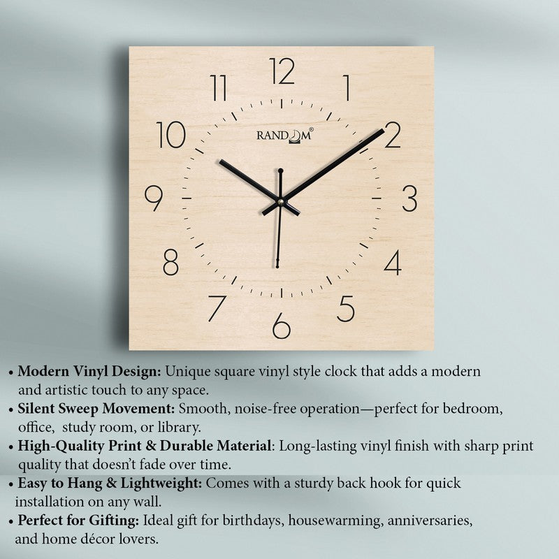 Zyvora Analog Wall Clock - Ivory media 6