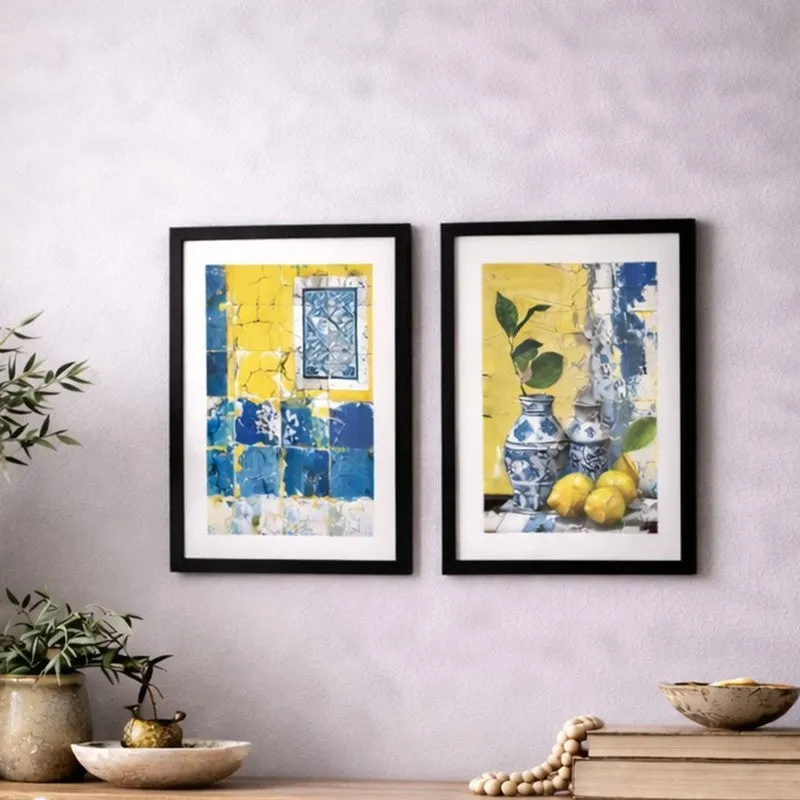 Limoncello Italia Wall Art With Frame - Set Of Two media 3