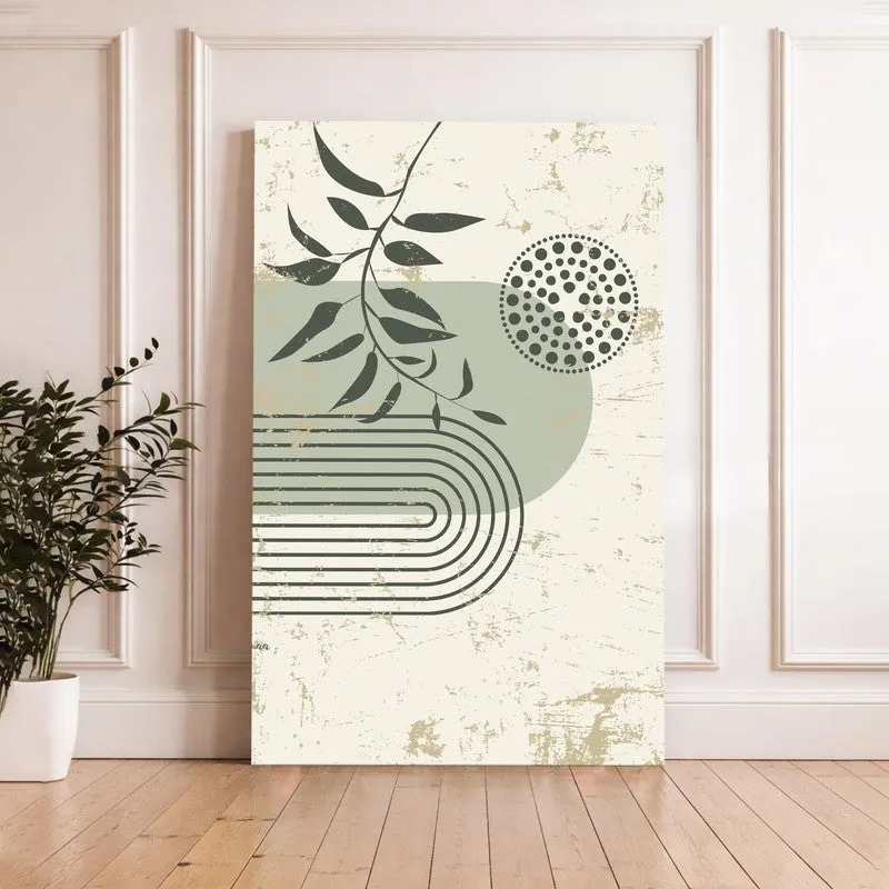 Angular Floral Canvas Wall Art media 6