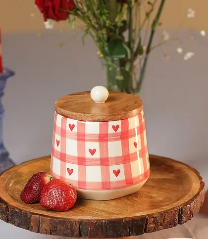 Ceramic · Mango Wood
