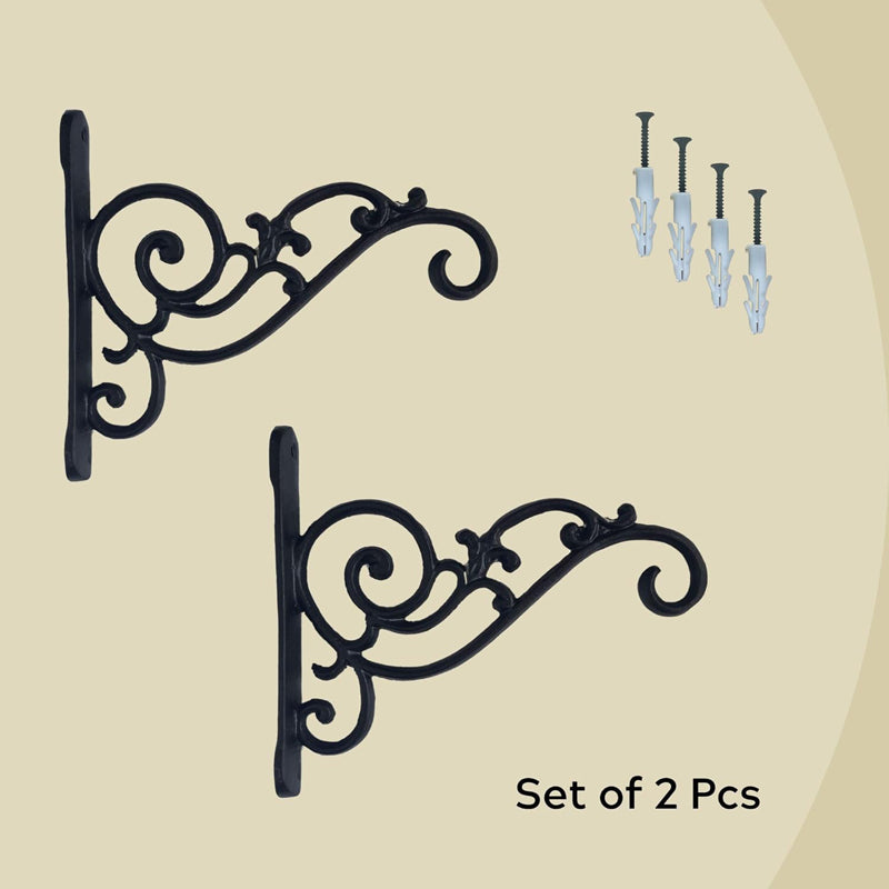 Amiya Wall Bracket (Black) - Set Of Two media 3