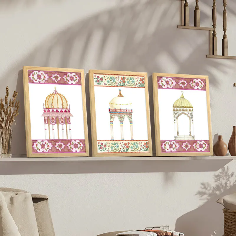 Mahal Dua  Wall Art - Set Of Three media 3