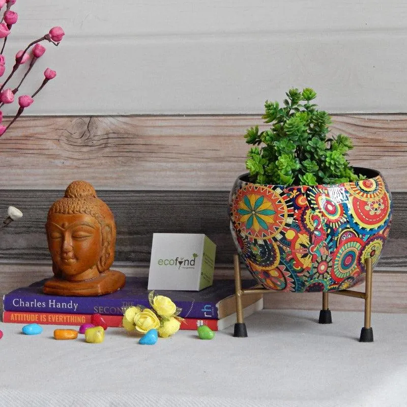 Kairali Ethnic Planter With Stand media 2