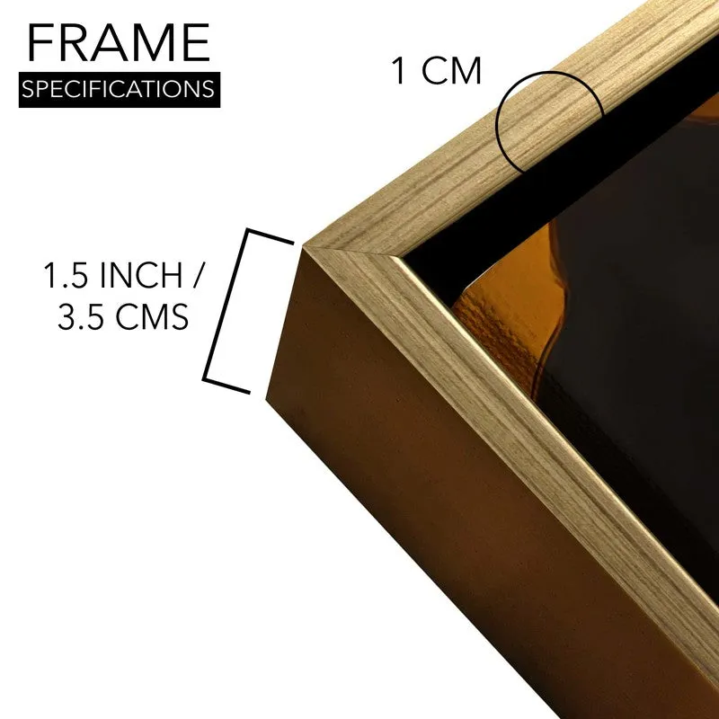 Harmonique Canvas Wall Painting With Frame media 6
