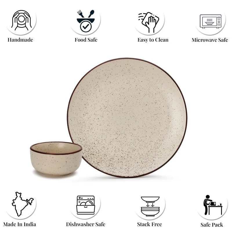 Kestha Dinner Set (Beige) - 4 Piece Set media 6