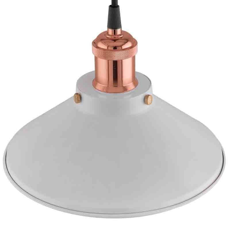 Indak Glow Metal Ceiling Lamp- White media 4