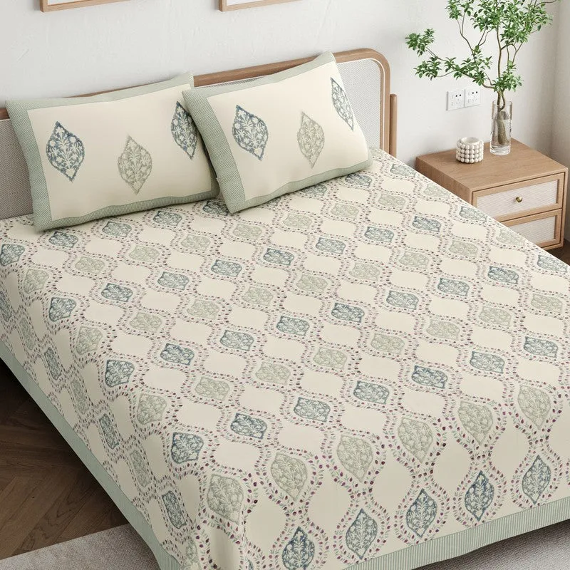 HomeSanskriti I Cotton Bedsheet - 200 TC media 3