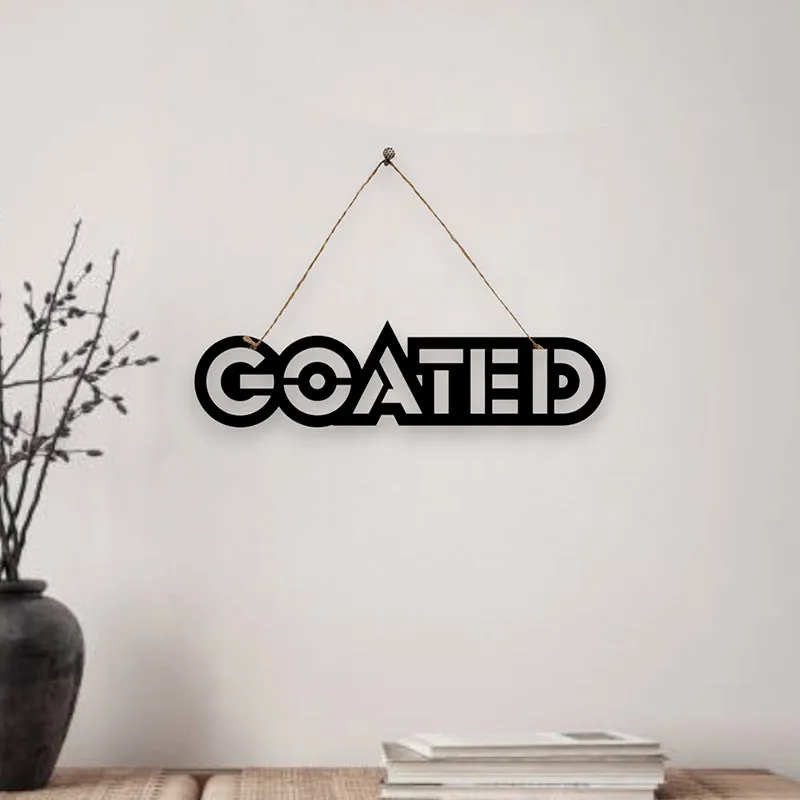 Goated Mild Steel Wall Accent media 1