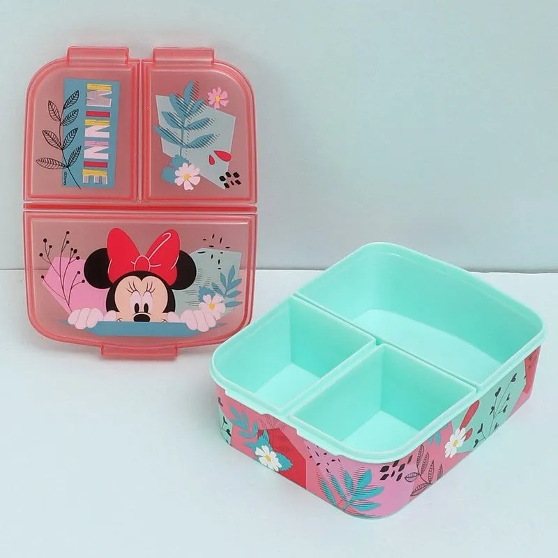 Minnie Lunch Box With Compartments - 390 ML media 3