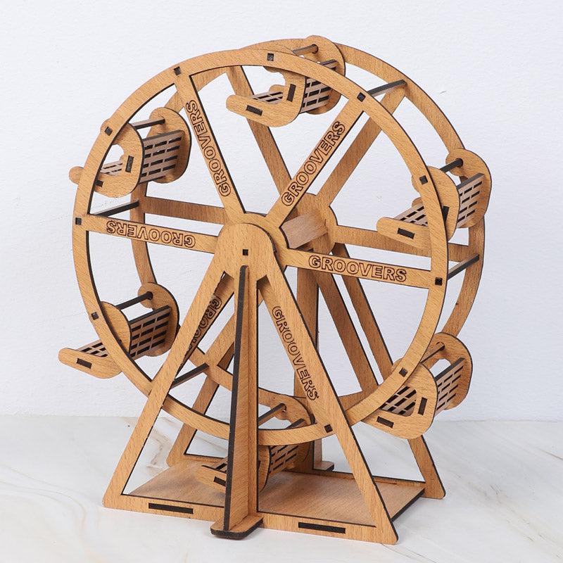 Giant Wheel Fair Showpiece - Brown media 3