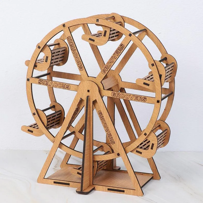 Giant Wheel Fair Showpiece - Brown media 3