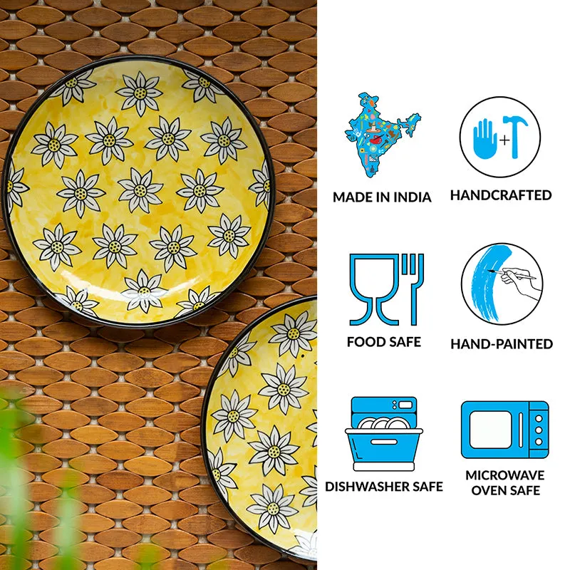 Basant Ceramic Dinner Plate - Set Of Two media 5