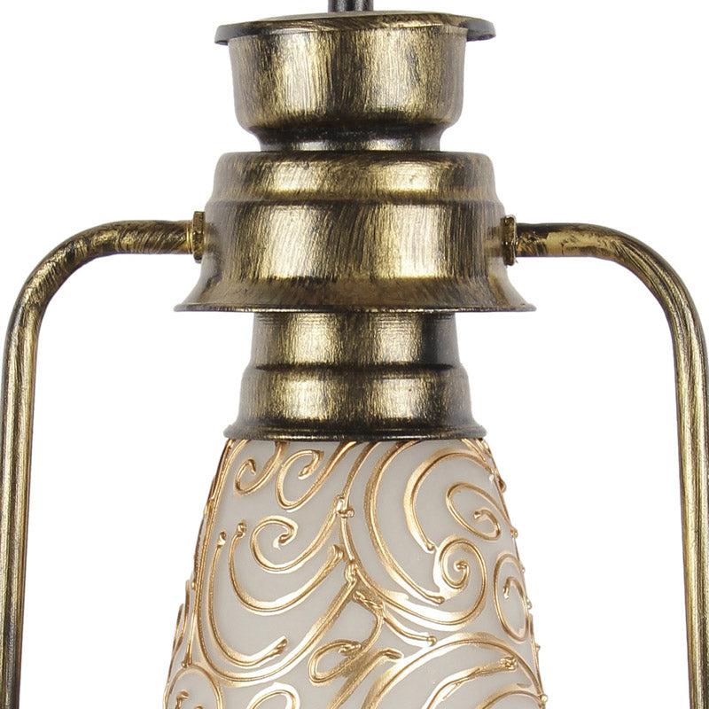 Saagar Mosaic Lantern Iron Wall Lamp - Gold media 6