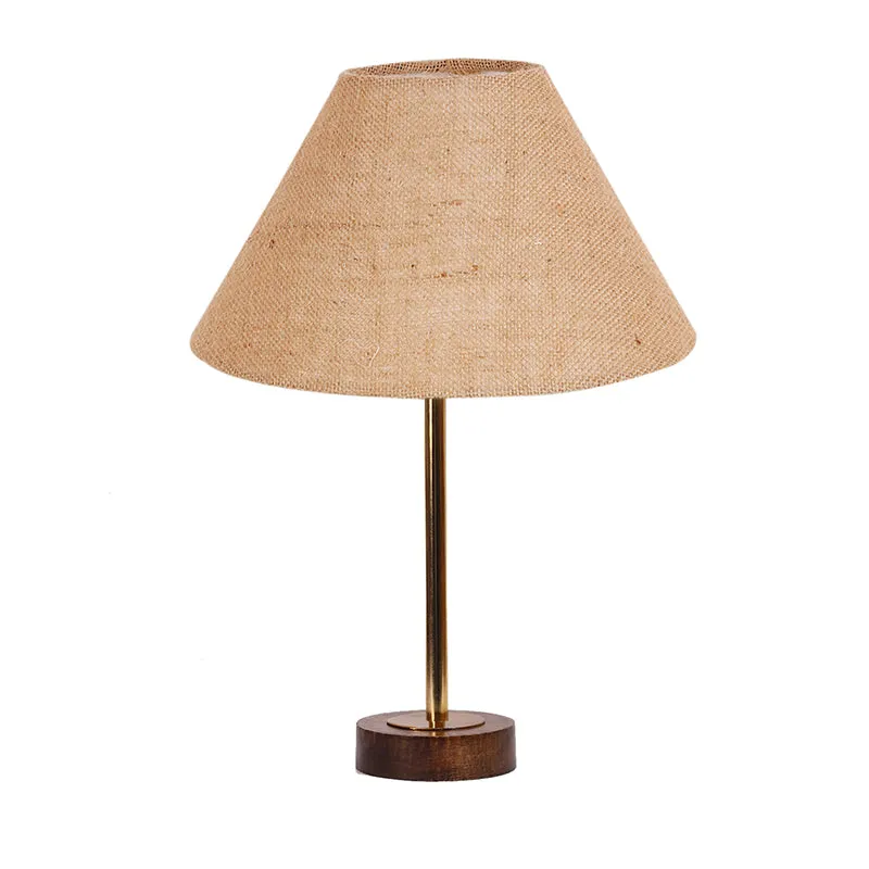 Sienna II Rodin Wooden Table Lamp - Beige,Gold,Brown media 4