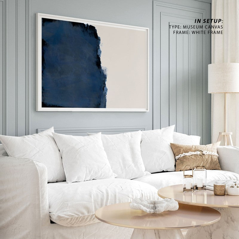In Between Canvas Wall Painting - Black Frame media 3